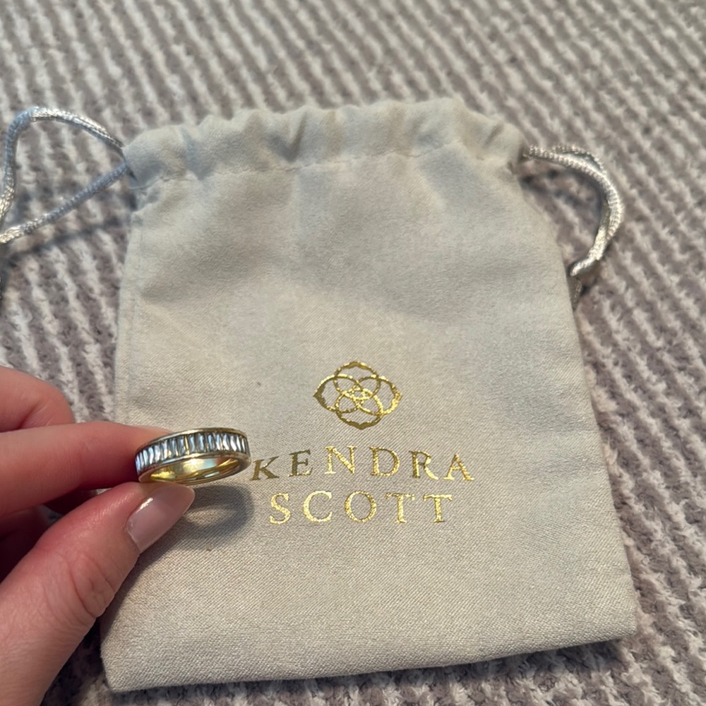 Kendra Scott Gold and Silver Ring